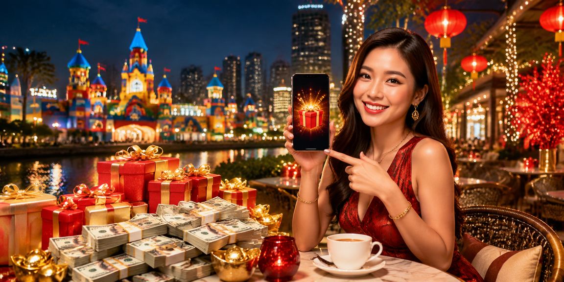 Pemain Malaysia menggunakan telefon untuk bermain kasino dalam talian bearbrick888